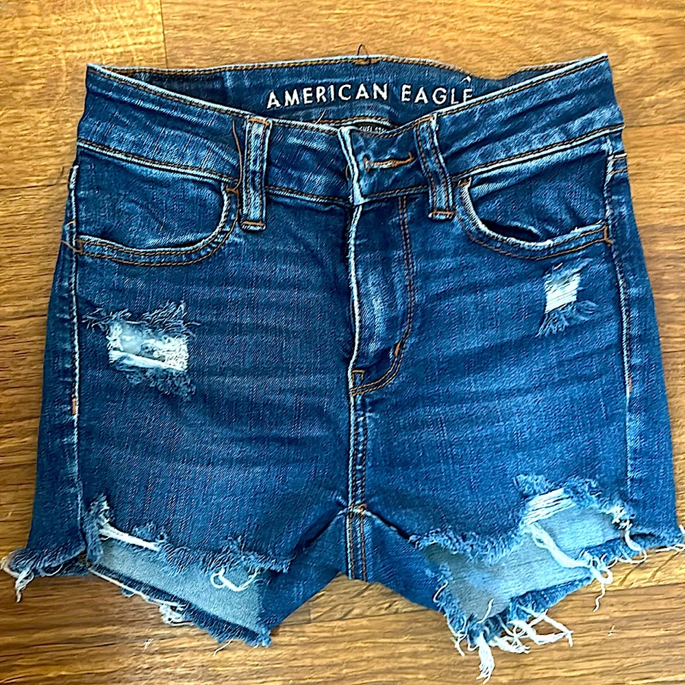 American Eagle next level stretch jean shorts.